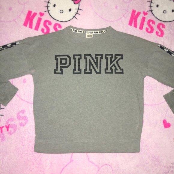pink victoria secret sweatshirt - Picture 1 of 5